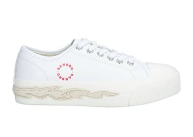 Sandro leather flame sneakers size 5