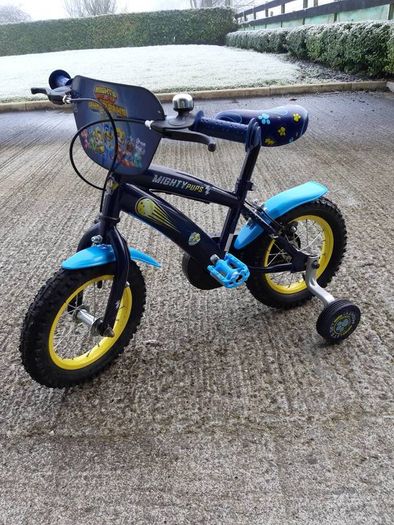 paw patrol 12 inch bike