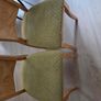 Solid Wood Dining Table and Chairs Image 5