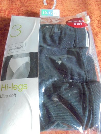 3 Pkt. Hi-Legs Ladies Briefs  x2vFor Sale