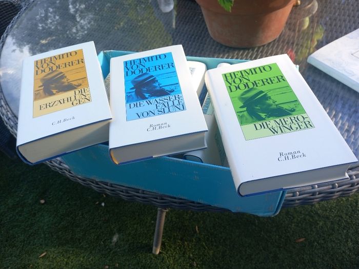 9 x hardback Austrian books, Von Doderer, D18
