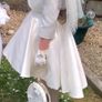 petit communion dress and jacket ivory Image 5