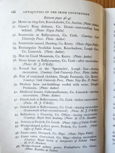 Antiquities Of The Irish Countryside.  By Sean P. Riordain. Hardback With Dustjacket In Good Condition.