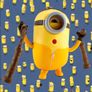 BRAND NEW Minions: The Rise of Gru  Nunchuck Swinging Stuart Action Figure Image 9