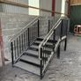 Prefabricated Access Steel Steps & Landing Image 3