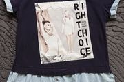 Navy New Collection Top. Size 10