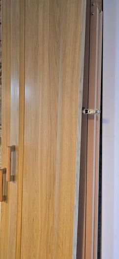 Wardrobe doors and frame