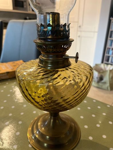 2 Vintage Oil Lamps