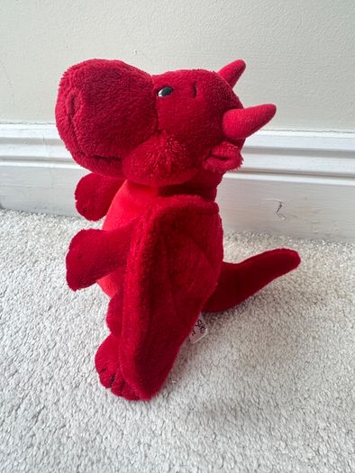 Suki 14444 Dragon Red approx. 18 cm. Plush Used Please see photos