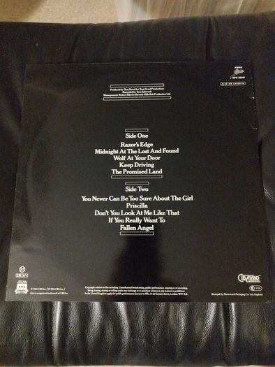 Meat loaf midnight at the lost and found LP Irish press