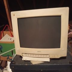 Vintage Dell 15" CRT Monitor (1995)  Model D1526TX-HS Retro Gaming
