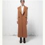 NEW 70% pure Wool warm winter coat women beige Image 2