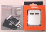 Charging Plug Dual USB Genuine SPEEDY