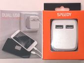 Charging Plug Dual USB Genuine SPEEDY