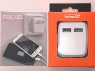 main image for ad Charging Plug Dual USB Genuine SPEEDY