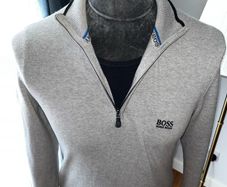 Hugo Boss 1/4 zip jumper men's sz S - EXCELLENT CON!