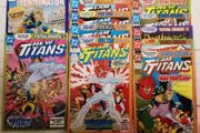 DC Comics - Total Chaos - Parts 1-9 Including All 5 #1 Team Titans Members, Deathstroke The Terminator and New Titans  Issues (1992)