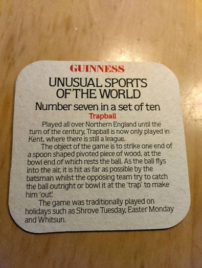 Rare vintage Guinness beer mats set of 10