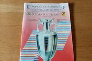 Republic of Ireland Football programme &amp; ticket. v Turkey, 1990. European Qualifying Match, Lansdowne Road, Dublin. UEFA92