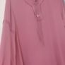 Puane dusty pink long sleeve midi dress size UK20 EU48 Postage included Image 4