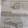 Convertible baby and toddler bed Image 5