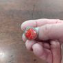925 Silver and Red Coral Ring Image 4