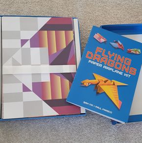 Flying Dragons- paper airplane kit