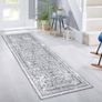 SALE | Carpet Runner Rugs for Hallway Super Soft Boho Area Rug Extra Long Non Slip Stair Runner Machine Washable Kitchen Floor Rug for Living Room Entryway Laundry Room Balcony (60 x 180 cm, Grey) Image 5