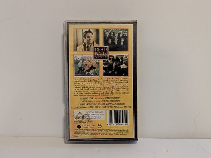Vhs Dead Poets Society