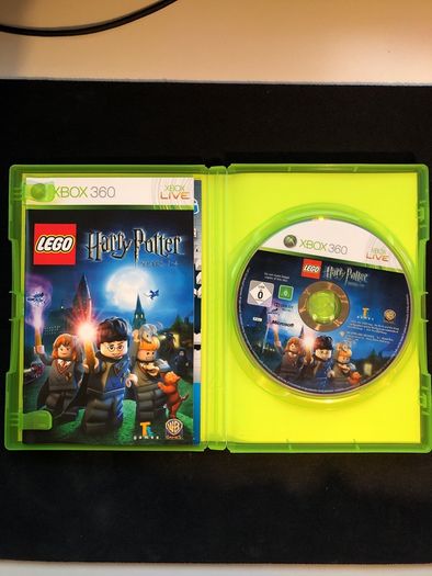 Lego Harry Potter Years 1-4 Plus Philosopher's Stone Dvd Boxset Xbox 360