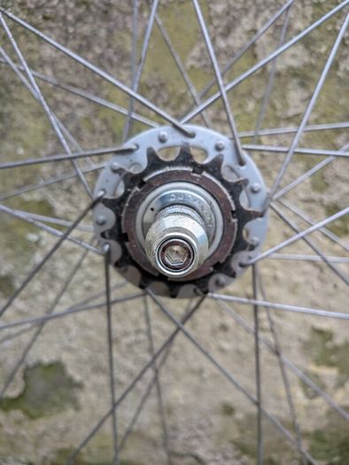 Single speed track wheels