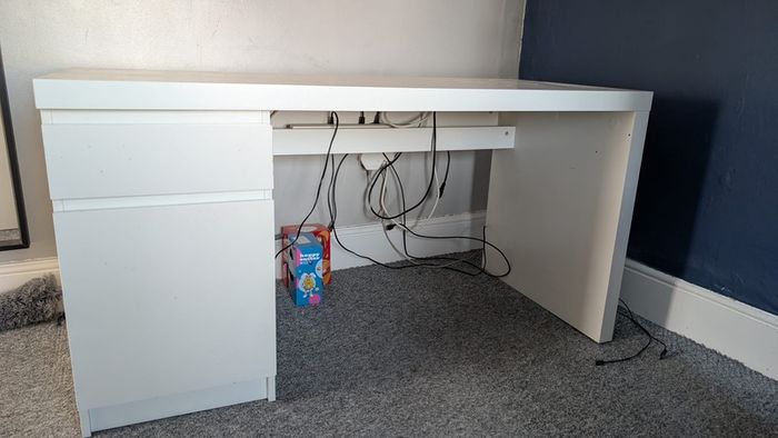 Malm Desk white