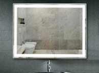 main image for ad LED &amp; Fog Free Bathroom Mirror DP313A 800x600mm