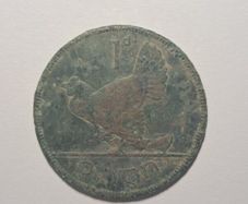 Ireland 1 penny coin