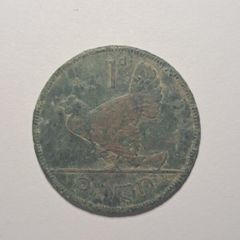Ireland 1 penny coin