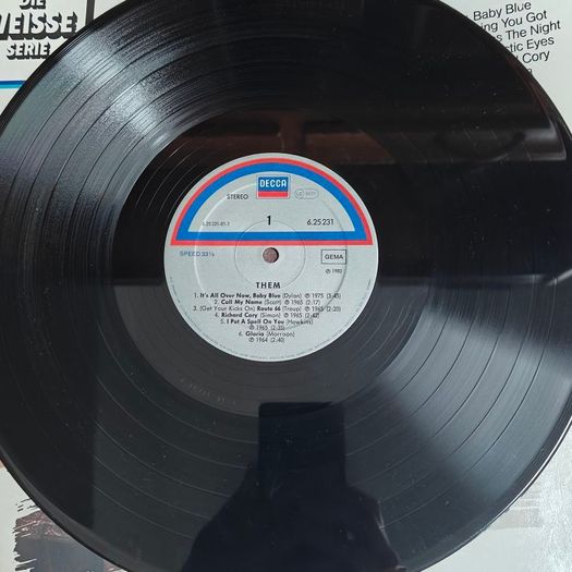 Them and Van Morrison German compilation.