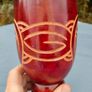 Carved wooden Pentagram Chalice Image 9