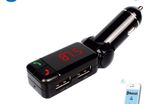 FM Transmitters AUX Bluetooth Car Kit FM Transmitter Handsfree Aux Mp3 Player Modulator with LED Display Portable Dual USB Charger