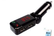 FM Transmitters AUX Bluetooth Car Kit FM Transmitter Handsfree Aux Mp3 Player Modulator with LED Display Portable Dual USB Charger