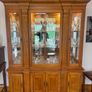 Walnut dining table & matching Cabinet Image 7