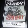 The Clash concert poster S.F.X. Concert Hall Dublin 1984 new A3 size repro Image 2