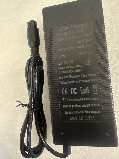Kugoo m4 m4 pro Electric scooter charger 54.6v Brand new (IRISH PLUG)