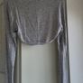 Italian Grey Two piece sleeveless dress and shrug Image 6