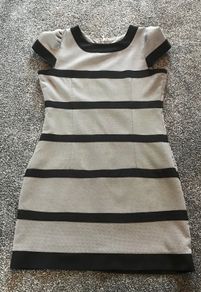 Black and white dress