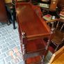 Antique mahogany dumbwaiter Image 9