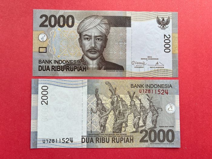 Indonesia  2,000 Rupiah  2009  Pick 148a. ( Uncirculated )