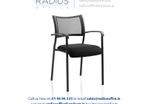 Brunswick Medium Back Stacking Visitor Chair