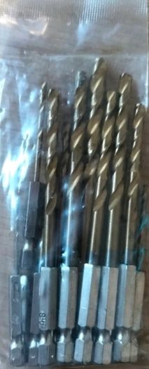 13pcs drill bits set a few are very small sized 1.5 to 6.5mm