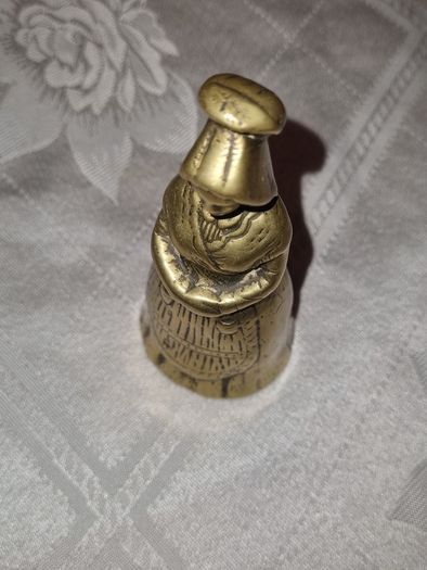 Vintage Brass Lady Bell