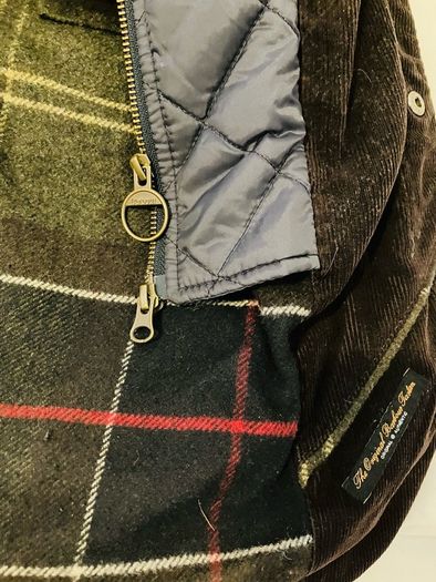 Barbour Ogston Wax Jacket Navy